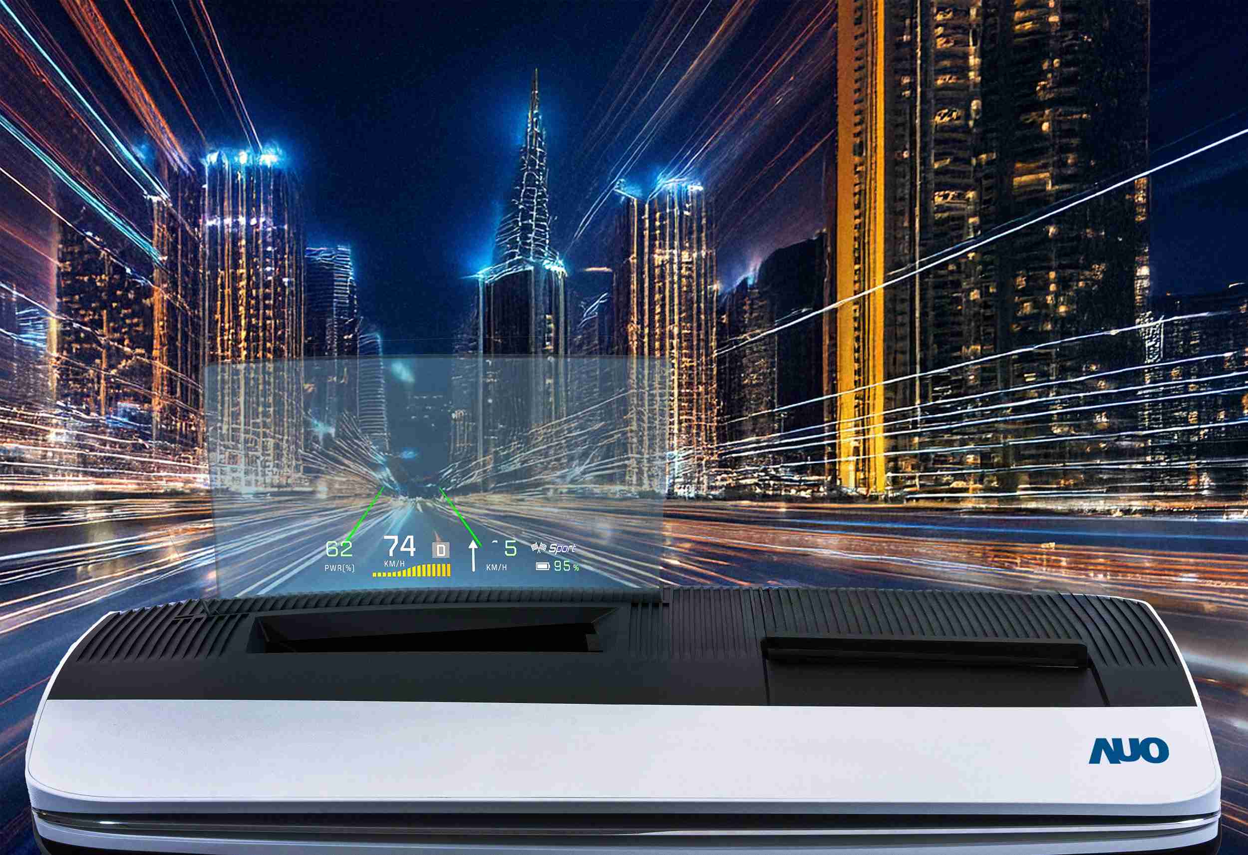 优游UB8推出13吋Micro LED抬头显示器，，，提供高入眼亮度、、高色彩饱和度的显示质量，，，在阳光下或黑暗中都清晰可见，，，并利用Micro LED模块体积小的优势，，，解决车用空间有限的痛点